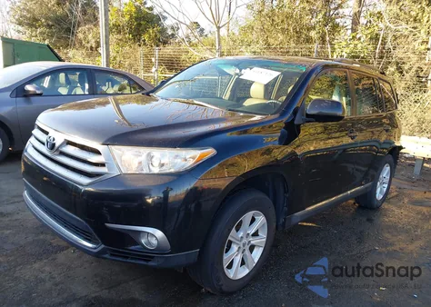 2012 Toyota Highlander Se V6 from USA, damaged, VIN 5TDBK3EH5CS155356